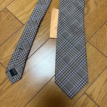 메이커스 셔츠 카마쿠라 체크 무늬 슬림 넥타이