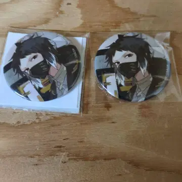 문호 스트레이독스 아쿠타가와 류노스케 캔 배지 2개