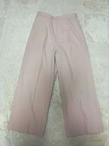 새상품 noble 핑크 슬랙스 팬츠