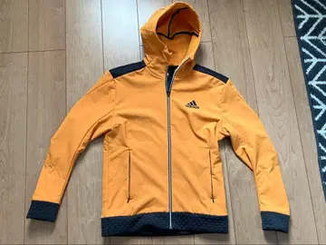 adidas PRIMEGREEN 자켓 M 사이즈 오렌지/블랙