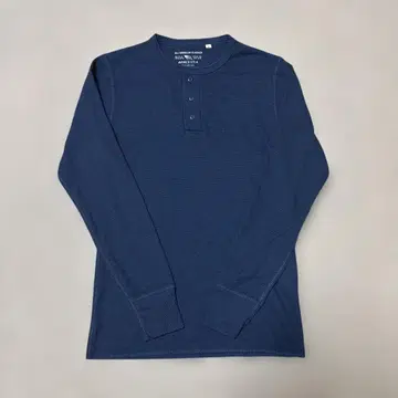 AVIREX 롱T 서멀 긴팔 헨리넥 티셔츠 네이비 컨디션 최상