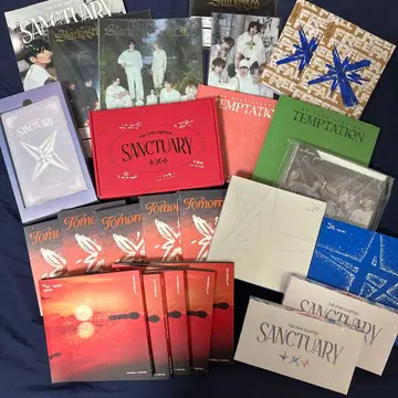 투바 txt 앨범 개봉 앨범 포토카드 영준 수빈 범규