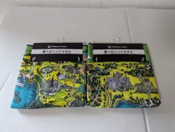 포켓몬 센터 한정판 금은 25주년 선택형 핸드 타월 칸토 조토