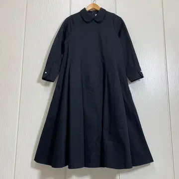 새상품급 foufou  THE DRESS 둥근 카라 플레어 원피스