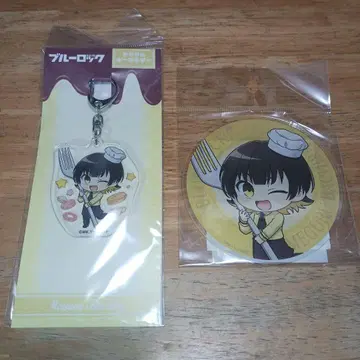 바치라 메구루 모구후레 아크릴 키링 & 아크릴 코스터 새상품 2점