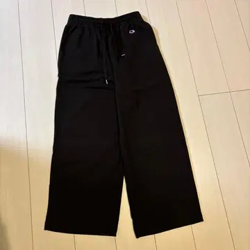 Champion 블랙 와이드 팬츠 Women's M