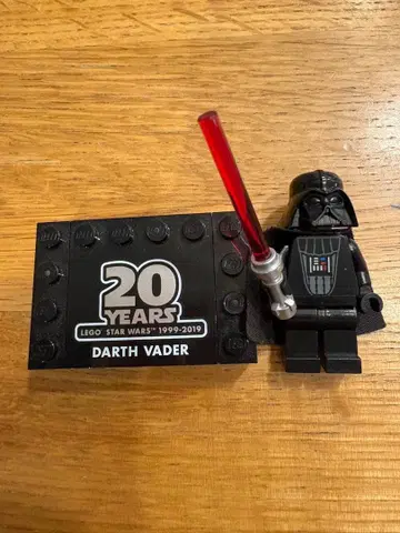 LEGO 다스 베이더 미니 피규어 20주년 기념판