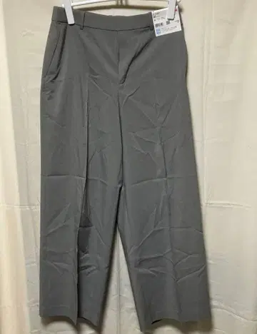 UNIQLO 유니클로 감동 와이드 팬츠 그레이 XL