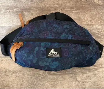 Gregory 그레고리 테일메이트 블루 태피스트리 숄더 꽃무늬