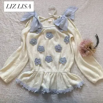 LIZ LISA 리즈리사 오프숄더 니트 오픈 숄더