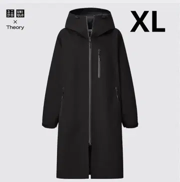 새상품 미사용 UNIQLO x Theory 블록 테크 코트 XL