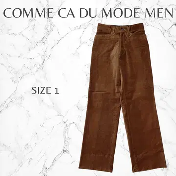 꼼사데모드 멘 일본제 캐주얼 가을/겨울 무지 스트레이트 치노 팬츠 S