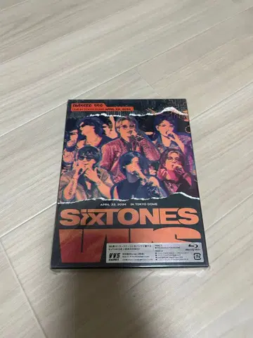 SIXTONES LIVE 2024 VVS in 도쿄돔 Blu-ray