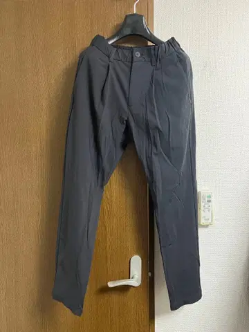 attachment 어태치먼트 25ss 스트레치 더블 크로스 트라우저 1