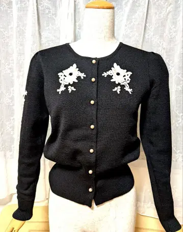 슈퍼 뷰티 가디건 40 블랙