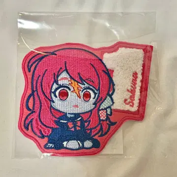 좀비랜드 사가 유메긴가 파라다이스 자수 스티커 미나모토 사쿠라