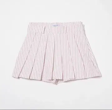 smyeon 스트라이프 레이어드 스커트 핑크