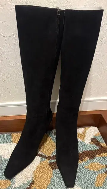 PINKY & Dianne 블랙스 에이드 롱 부츠