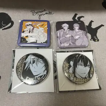 D.Gray-man D 정사각형 캔뱃지 백은 배지 칸다 유 라비