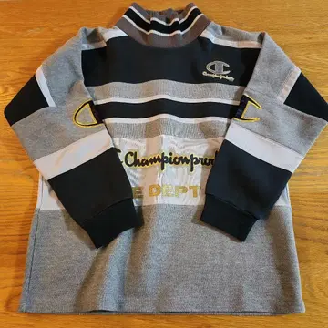 [ Champion ] 하이넥 맨투맨 M 사이즈 그레이