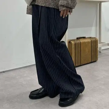 모듬 와이드 슬랙스 팬츠 kutir