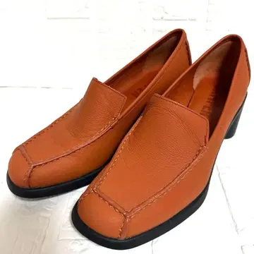 [ 캠퍼 ] MEDA 오렌지 천연 가죽 23cm