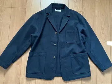 WHIMSIC 네이비 테일러드 자켓