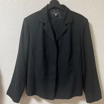 SHINE SHINE 스티치 패턴 블랙스 정장 17호