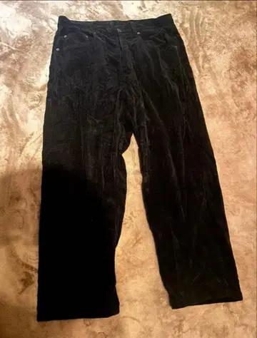 FREEDOM BY FREAK'S STORE 코듀로이 팬츠 블랙 M 겨울