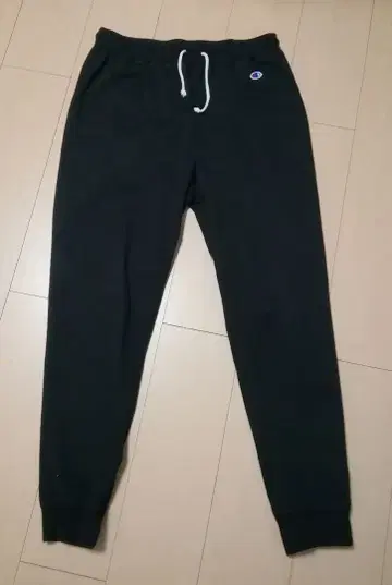 Champion 블랙 조거 팬츠