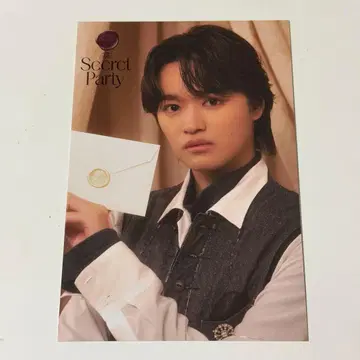 겐지부 오쿠라 타카토 The Secret Party 입장 특전 엽서