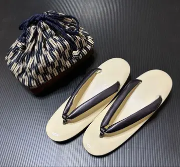 아이보리 조리와 스트라이프 백 세트