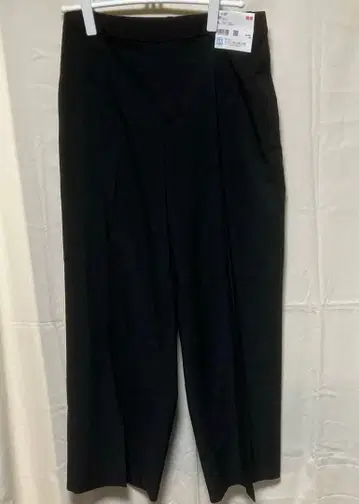 UNIQLO 유니클로 감동 와이드 팬츠 블랙 XL