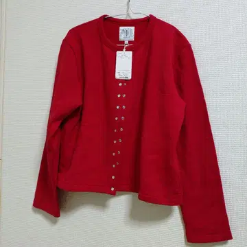 아네스베 레드 버튼 가디건 사이즈 3