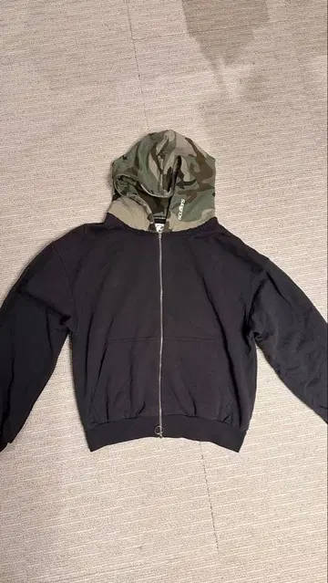 scuffers 카모 지퍼 후드티 L 사이즈