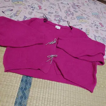 핑크 가디건 US XL