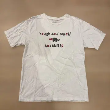rough and swell 프린트 T셔츠 LARGE