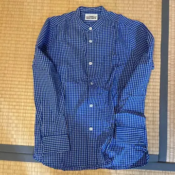 TIGRE BROCANTE 체크 무늬 긴팔 셔츠 XS