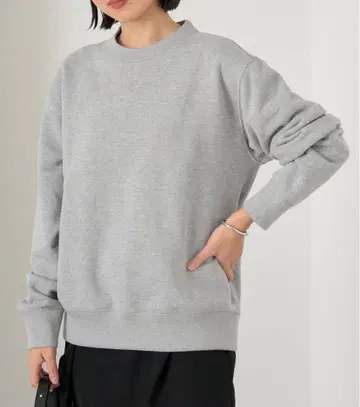 새상품 LOOPWHEELERforLOWERCASE 별주 루즈핏 맨투맨