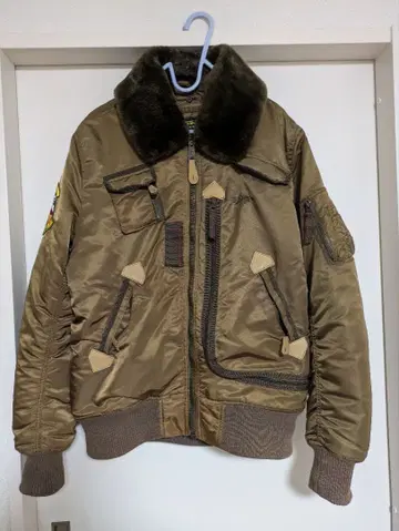 ALPHA 알파 MA-1 충전솜 플라이트 자켓 B15