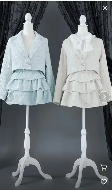 Palelfy 트위드 자켓 세트