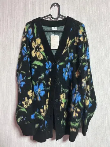 니코앤드 / 모듬 모티브 기모 V 가디건 / 꽃무늬