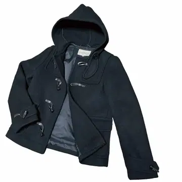 BEAUTY&YOUTH 더플 코트 숏 기장 블랙 M 사이즈