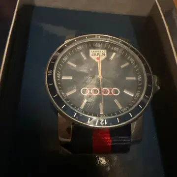 SAMURAI JAPAN 아날로그 손목시계 블랙