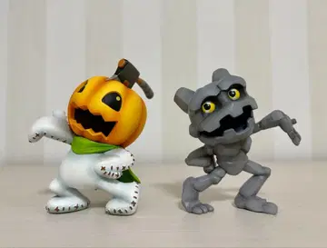 펌프몬 고츠몬  캐릭터 피규어 세트 디지몬