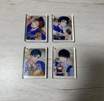 EDIYA COFFEE 데뷔 콜라보 아크릴 블록