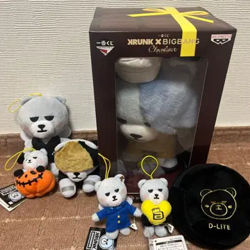 KRUNK x BIGBANG 베어 봉제 인형