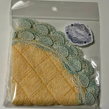 치카자와 레이스 손수건 신색 오렌지 한정품 적육 멜론빵