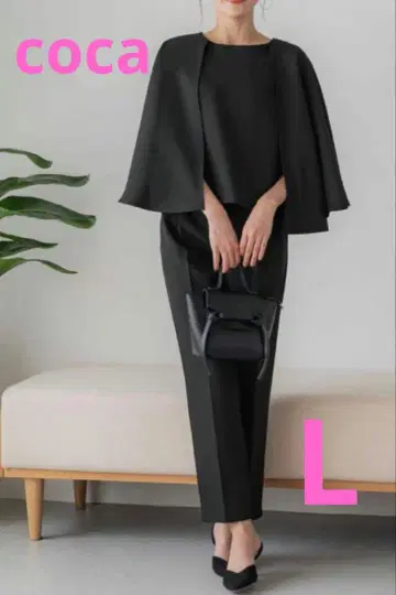 coca 블랙 L 케이프 망토 셋업 케이프
