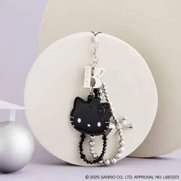 헬로키티 스트랩 블랙